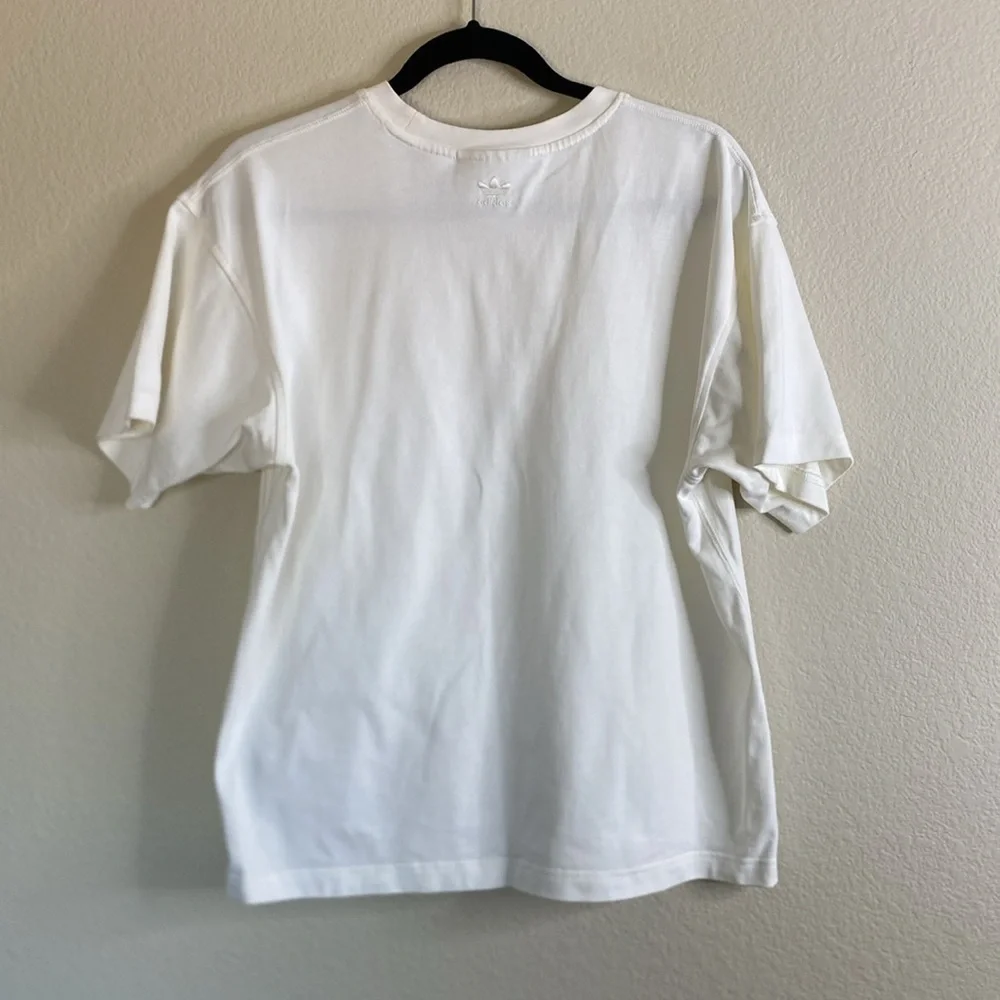 Adidas X Pharrell Humanrace basic white Men's T-Shirt Sz medium